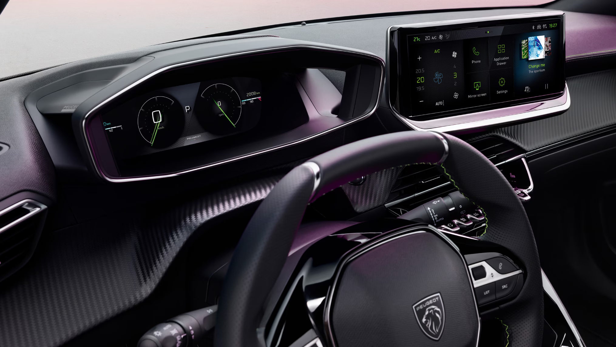 Nội Thất: Khoang Lái i-Cockpit Đặc Trưng